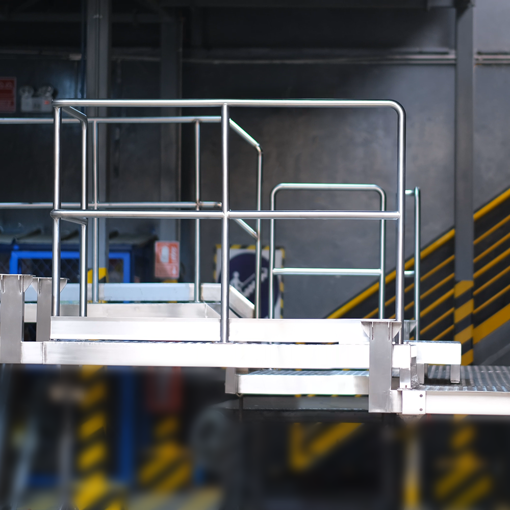 Fabricación de plataforma metálica - Proyecto de KSTEEL Solutions